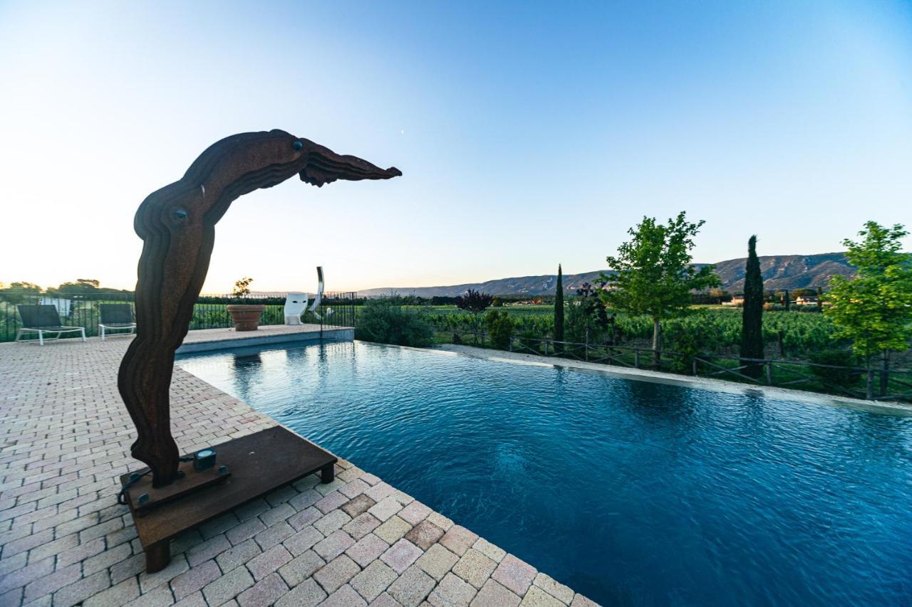 Ferienwohnung Domaine Des Peyre Robion en Luberon Exterior foto