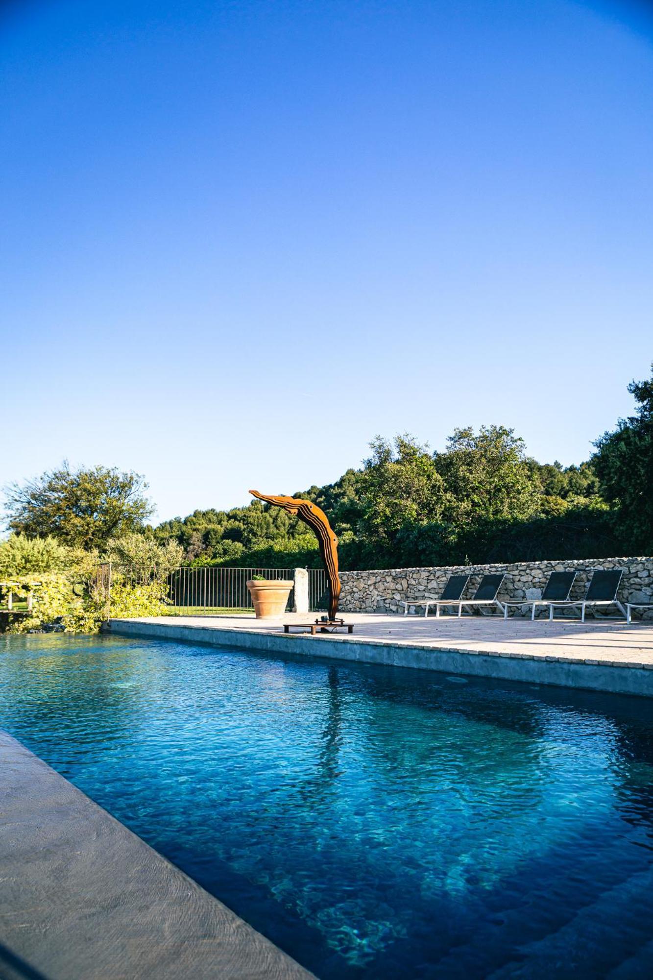 Ferienwohnung Domaine Des Peyre Robion en Luberon Exterior foto